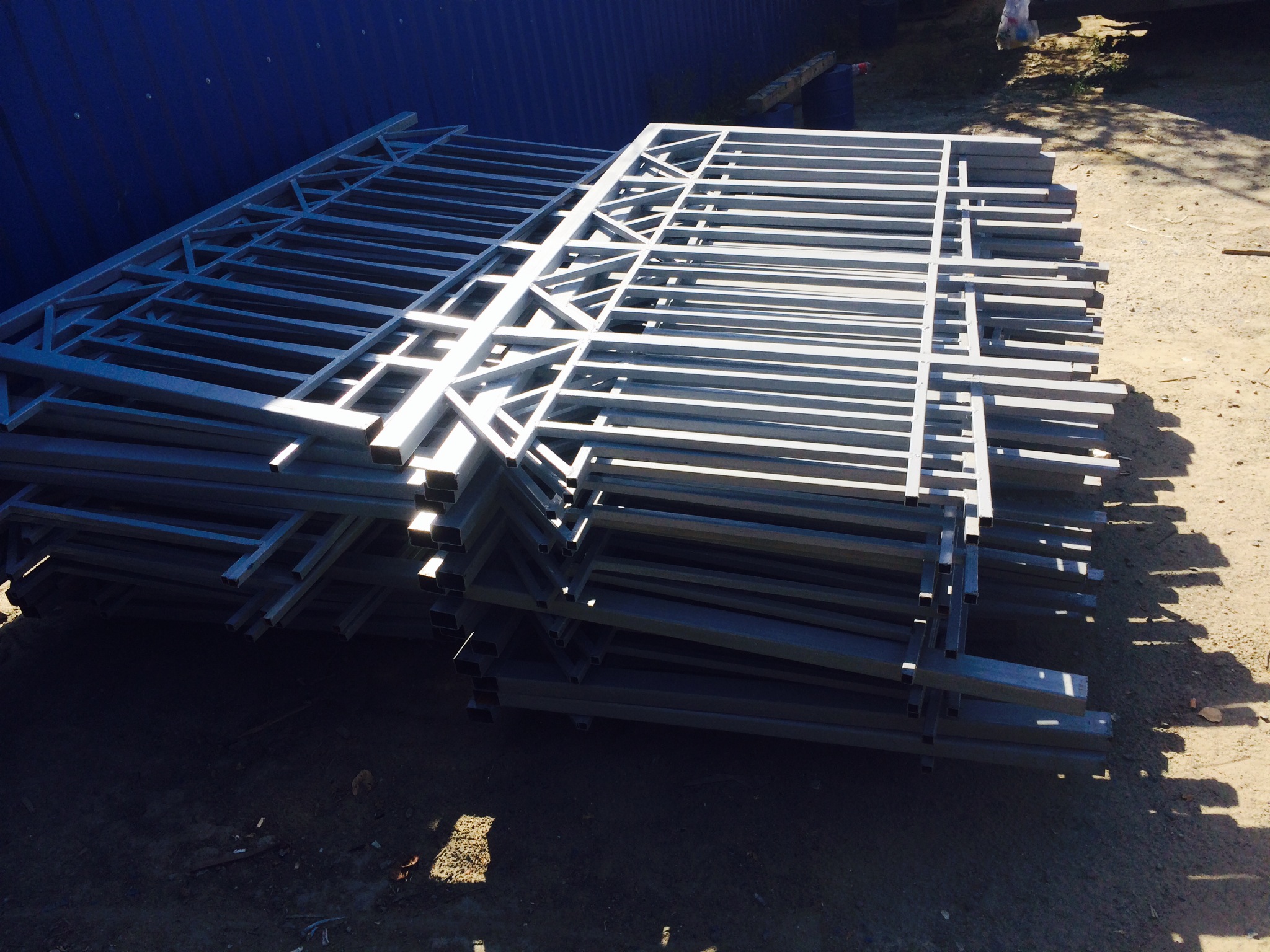 металлические ограждения в ассортименте